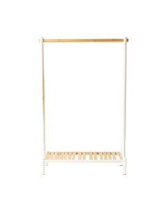 Brook Bridge Empty Garment Rack - White