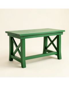 River Bluff Empty Workshop Workbench - Green (synthetic illustration; no displayed measurements)