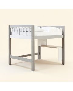 Alfred Twin Loft Bed With Desk (synthetic illustration; no displayed measurements)