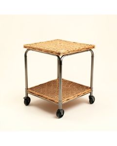 Adelita 250 Lb . Capacity Wicker Float Caddy Table Furniture Dolly (synthetic illustration; no displayed measurements)