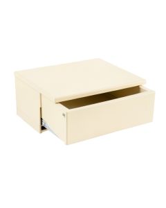 Ridge Edge Under-Desk Drawer Unit - Cream