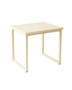 Fern Crest Compact Balcony Table - Cream