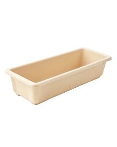 Stone Bluff Empty Railing Planter With Integral Brackets - Beige (synthetic illustration; no displayed measurements)