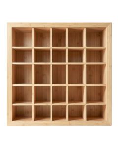 Holly Branch Empty Mug-Storage Cabinet Insert - Beige