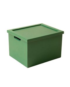 Cliff Bend Low Toy Storage Unit - Green