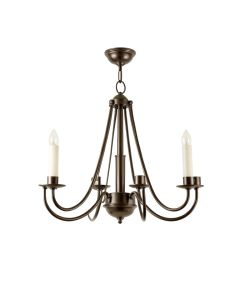 Shaylee 6 - Light Candle Style Empire Chandelier (synthetic illustration; no displayed measurements)