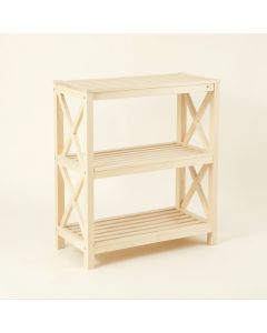 Stone Branch Empty Seed-Starting Shelving Unit Without Lights - Ivory (synthetic illustration; no displayed measurements)