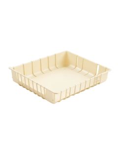 Elm Fold Empty Under-Desk Cable Tray - Ivory (synthetic illustration; no displayed measurements)