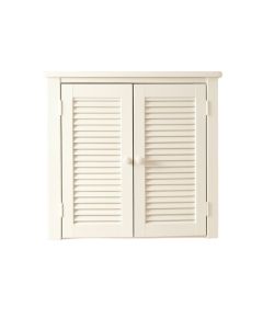 Hill Bluff Wall-Mounted Laundry Cabinet - White (synthetic illustration; no displayed measurements)