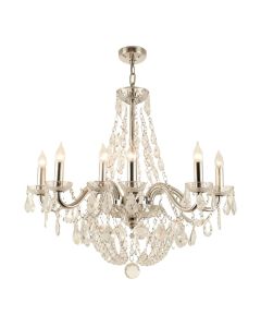 Camille Unique Statement Tiered Chandelier With Crystal Accents