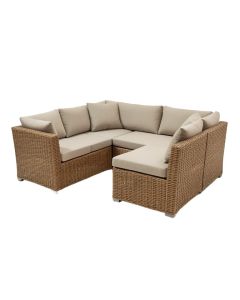 Botond Patio Sectional With Cushions (synthetic illustration; no displayed measurements)