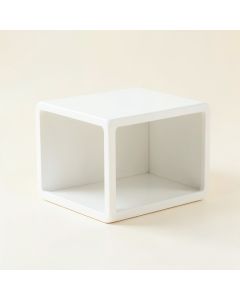 Sage Arc Low Toy Storage Unit - White (synthetic illustration; no displayed measurements)