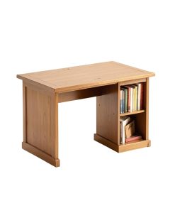 Veazey Writing Desk With Bookcase (synthetic illustration; no displayed measurements)