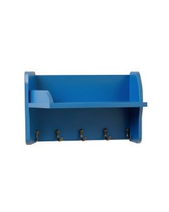 Stone Dell Wall-Mounted Entryway Organizer Shelf - Blue