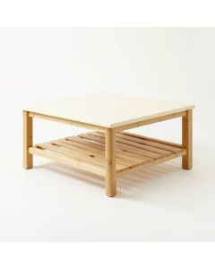 Oak Crossing Coffee Table - Cream (synthetic illustration; no displayed measurements)