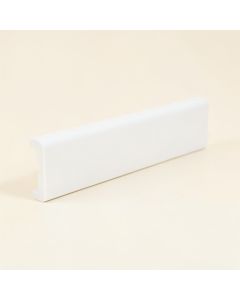 Polystyrene , Primed White 1 7/8 '' H X 78 '' W X 3/8 '' D Chair Rail (synthetic illustration; no displayed measurements)