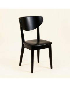 River Bridge Dining Chair - Black (synthetic illustration; no displayed measurements)