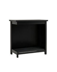 Juniper Dale Freestanding Laundry Folding Counter - Black