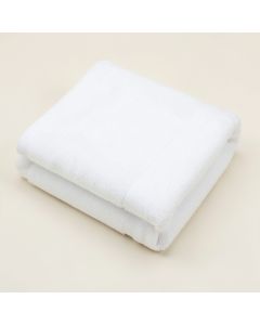 Fern Crossing Bath Towel - White (synthetic illustration; no displayed measurements)