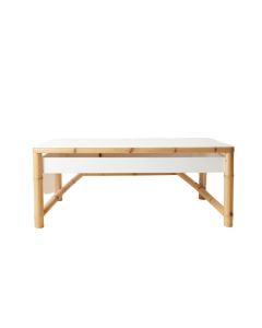 Dune Bluff Indoor Bench - White
