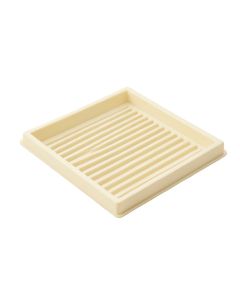 Cedar Field Empty Under-Desk Cable Tray - Ivory