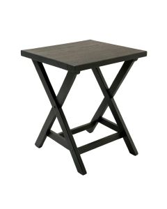 Birch Dale Compact Balcony Table - Black (synthetic illustration; no displayed measurements)
