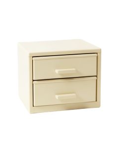 Cliff Canyon Small-Parts Storage Drawer Cabinet - Ivory (synthetic illustration; no displayed measurements)