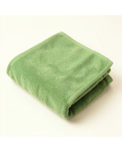 Heath Edge Bath Towel - Green (synthetic illustration; no displayed measurements)