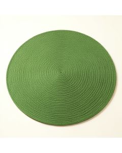 Lake Crest Round Area Rug - Green (synthetic illustration; no displayed measurements)
