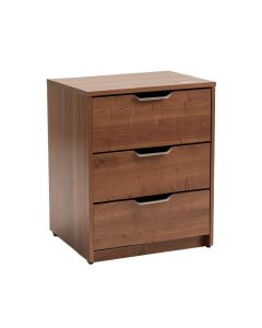 Heinemann 3 Drawer Wooden Storage Cabinet