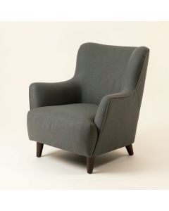 Atkinson 31.5 '' Wide Polyester Wingback Chair (synthetic illustration; no displayed measurements)