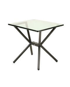 Regents Park Dragon Bistro Set Glass Side Table