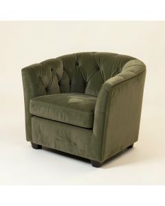Boice Tufted Velvet Upholstered Side Chair (synthetic illustration; no displayed measurements)