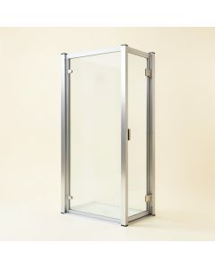 Encore 56 '' W X 58 '' H Bypass Semi-Frameless Tub Door With Clearmax Technology (synthetic illustration; no displayed measurements)