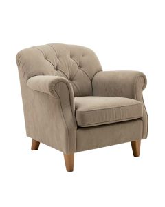 Huntingdon 34 '' Wide Tufted Polyester Chesterfield Chair (synthetic illustration; no displayed measurements)