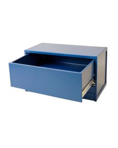 Meadow Brook Under-Desk Drawer Unit - Blue (synthetic illustration; no displayed measurements)