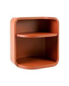 Wren Bend Empty Mug-Storage Cabinet Insert - Terracotta (synthetic illustration; no displayed measurements)
