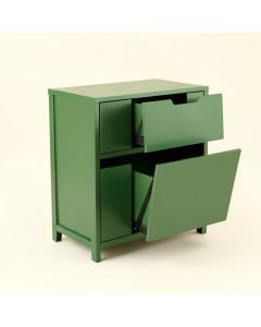 Glen Arc Freestanding Pull-Out Hamper Cabinet (synthetic illustration; no displayed measurements)
