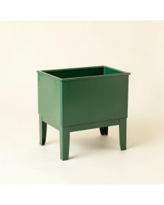 Maple Bend Empty Raised Planter - Green (synthetic illustration; no displayed measurements)