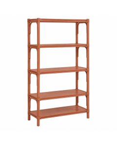 Summit Bluff Freestanding Bookcase - Terracotta