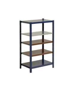 Carroll 73 '' H X 36 '' W X 18 '' D 5-Tier Metal Storage Shelves