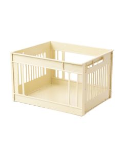 Wren Brook Empty Furniture-Style Pet Crate - Cream