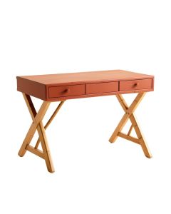 Cliff Brook Writing Desk - Terracotta