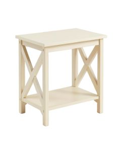 Cove Bluff Side Table - Cream
