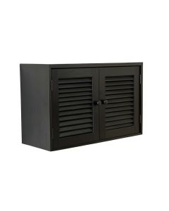 Sage Edge Wall-Mounted Entry Cabinet - Black