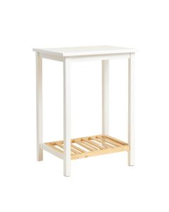 Lake Bridge Freestanding Laundry Folding Counter - White (synthetic illustration; no displayed measurements)