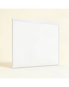 White 100 '' Manual Projection Screen (synthetic illustration; no displayed measurements)