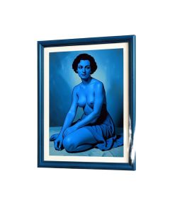 The Blue Nude ( Seated Nude ) By Pablo Picasso - Picture Frame Print On Paper