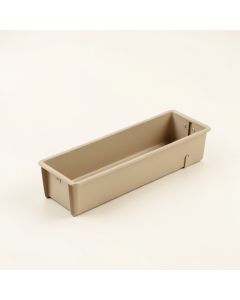 Rowan Arc Empty Railing Planter With Integral Brackets - Beige (synthetic illustration; no displayed measurements)