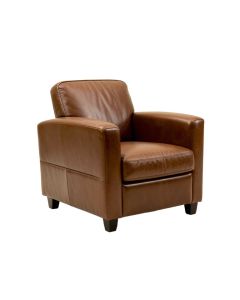 Heideman Leather Arm Chair
